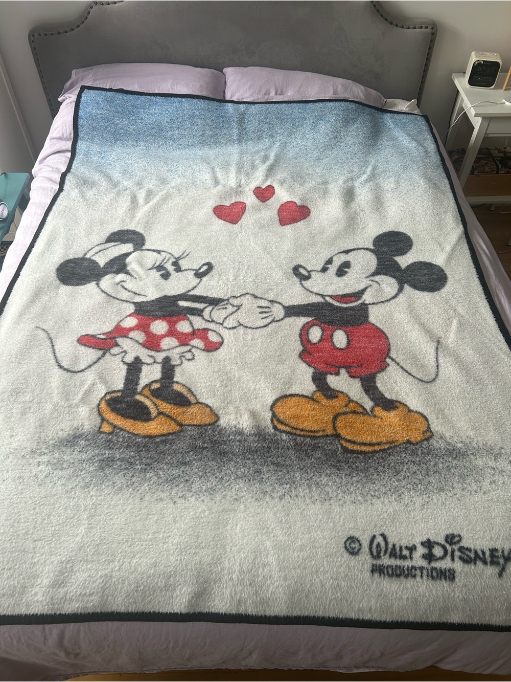 Disney Mickey & Minnie Throw Blanket